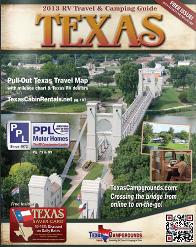 2013 RV Travel & Camping Guide, Texas